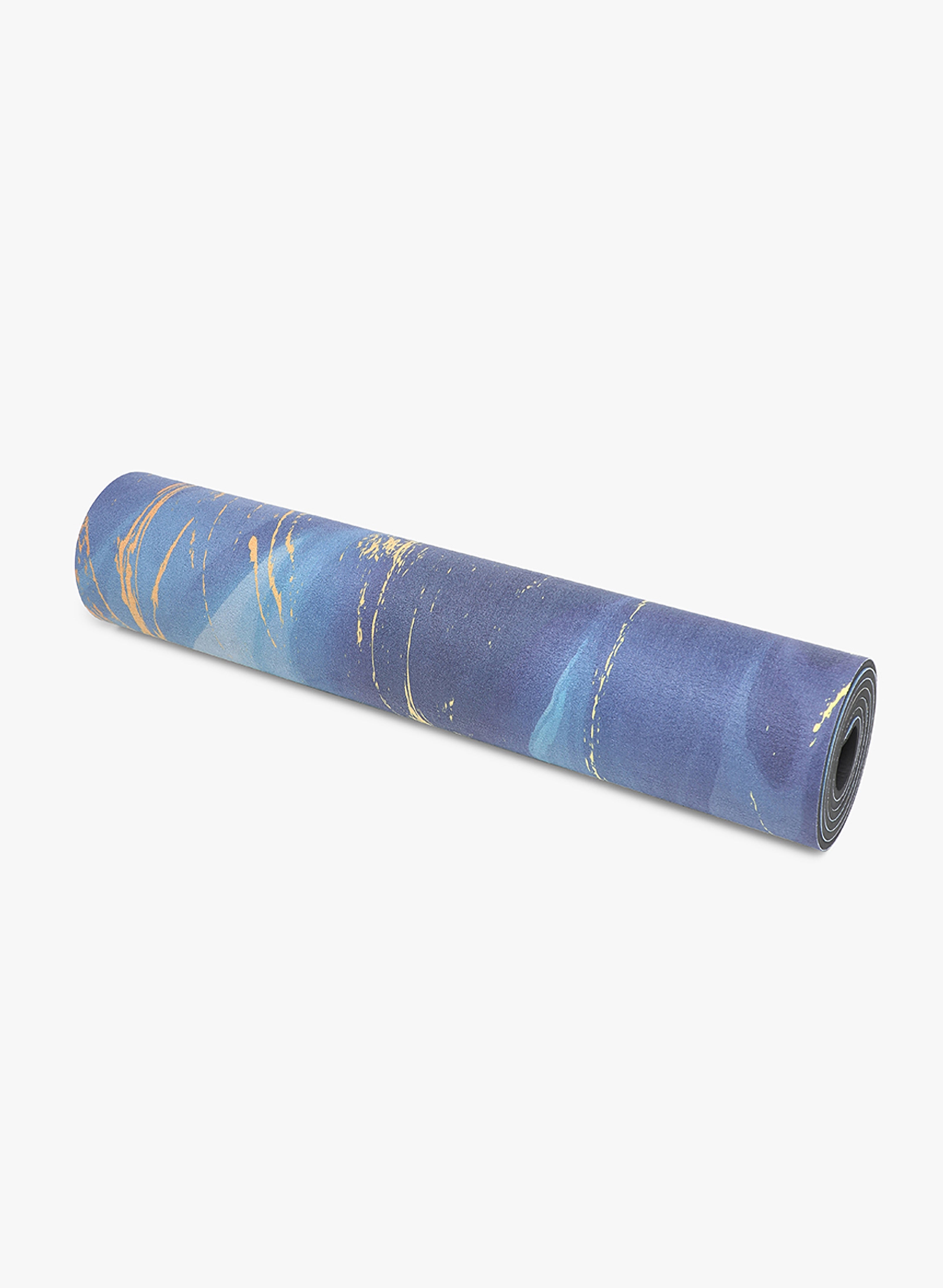 Shakti Warrior Ajna Chakra TPE Yoga Mat - Experience the tranquil energy of the ocean-inspired design. Connect with your intuition and elevate your practice on this eco-friendly mat.