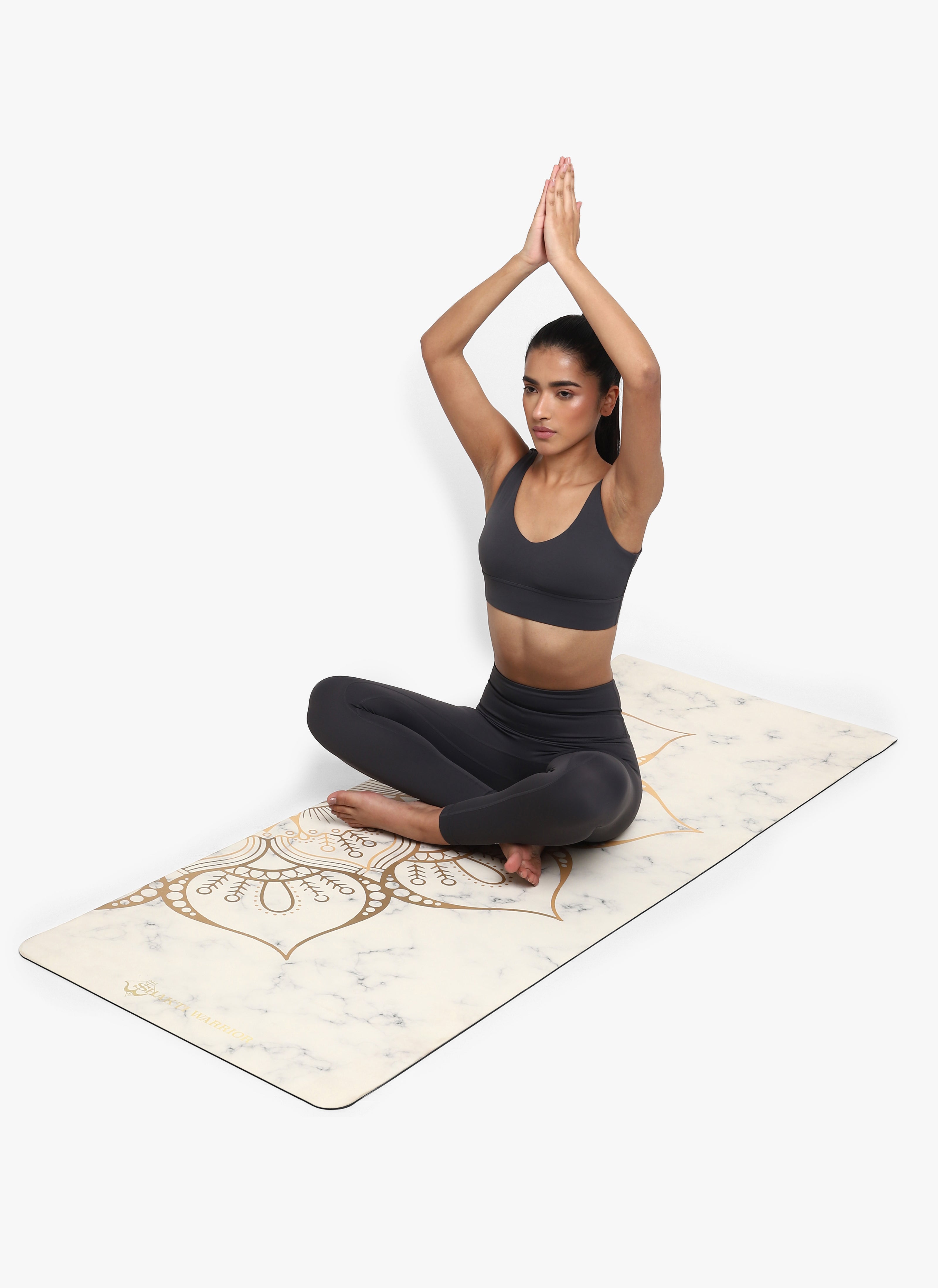 Liforme 'White Magic' Yoga Mat - White/Gold