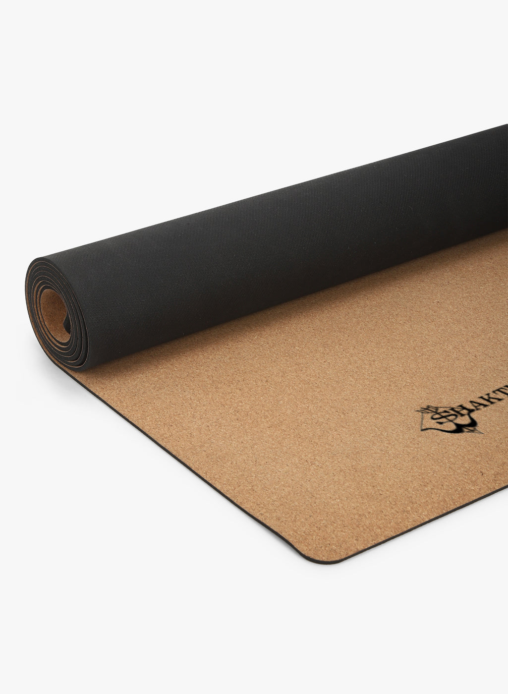 Shakti Warrior Mandala Cork Yoga Mat - Elevate balance and tranquility with this inspiring, eco-friendly mat. Order now for a mindful yoga experience!