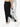 Shakti Warrior Workout Yoga pants Athleisure Black lace leggings