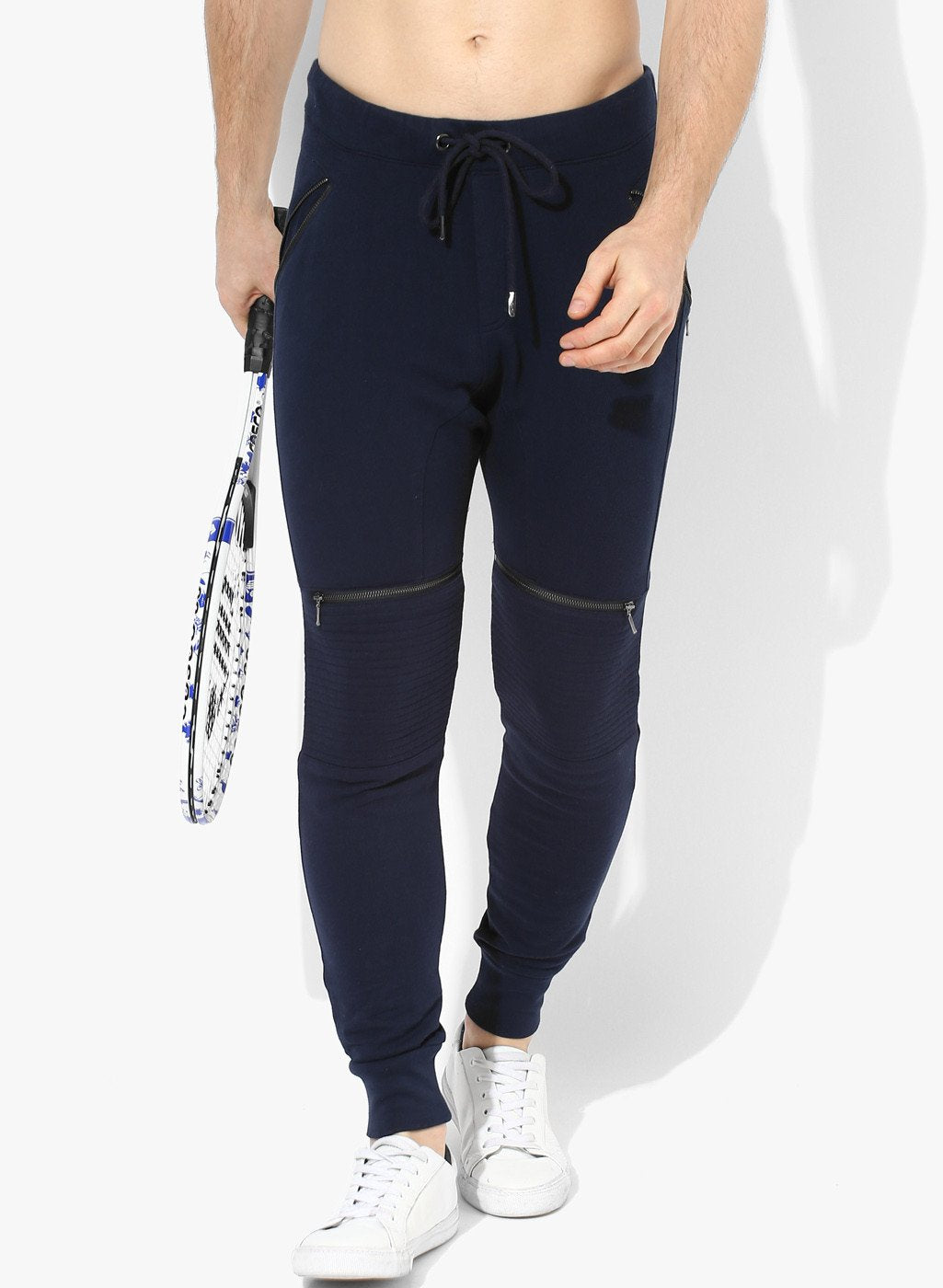 Spiritual Warrior navy joggers for men are both comfortable & high quality. They keep you cool and dry. These navy sweatpants are great for yoga, gym, relaxing