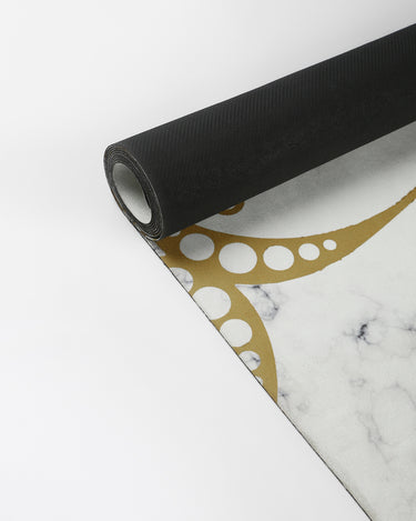 Lotus Yoga Mat - Discover elegance and functionality in every pose. Joint-friendly cushioning, non-slip grip, and an enchanting lotus design for a refined yoga experience