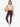 Shakti Warrior Workout leggings yoga pants burgandy