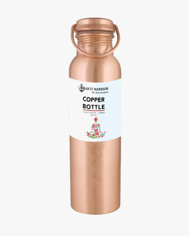 Shakti Warrior Copper Bottle - Elegance and functionality in one. Stay stylish and eco-conscious with this exquisite copper vessel, elevating your hydration routine